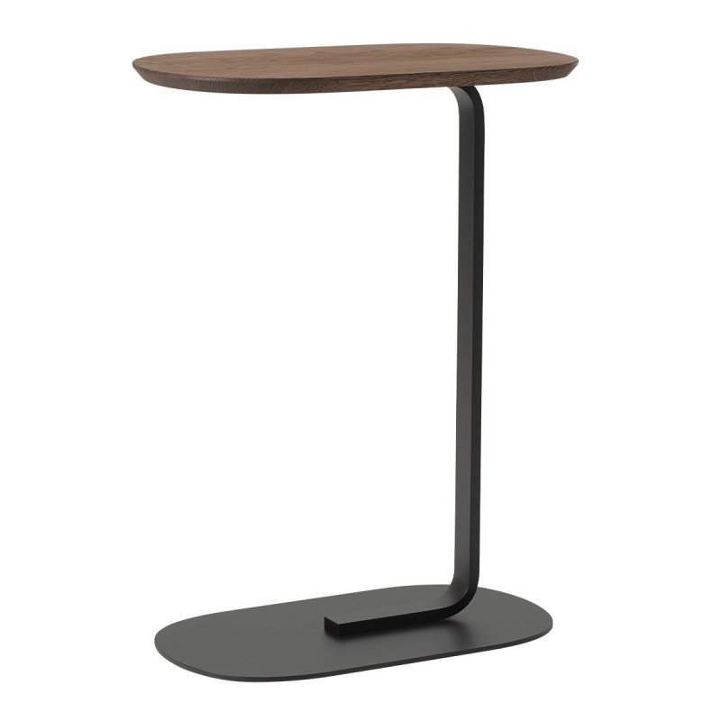 Relate Bijzettafel - Gerookt Eiken / Zwart