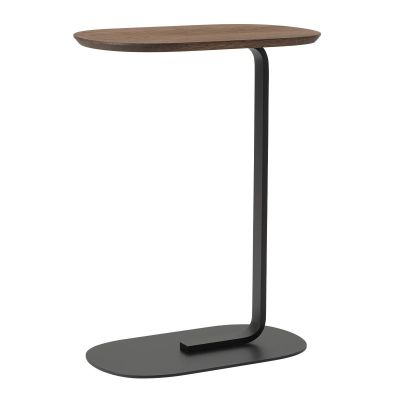 Relate Bijzettafel - Gerookt Eiken / Zwart