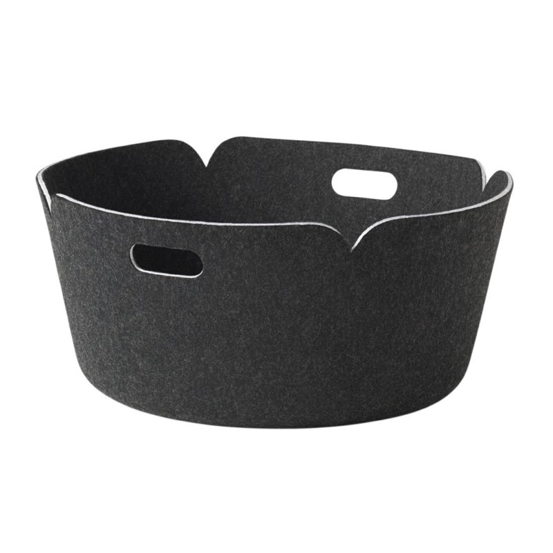 Restore Round - Muuto Zwart Stof
