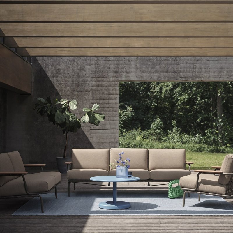 Ridge - Muuto Blauw Glas