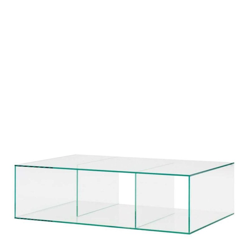 Saldo Salontafel - Ligne Roset Transparant Glas