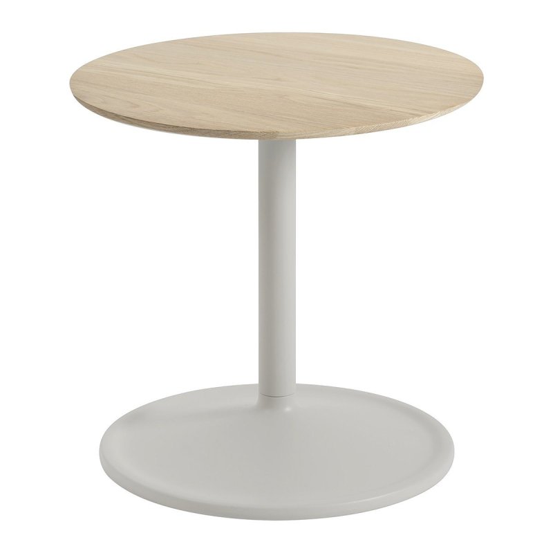 Soft Bijzettafel 41 - Eiken / Grijs