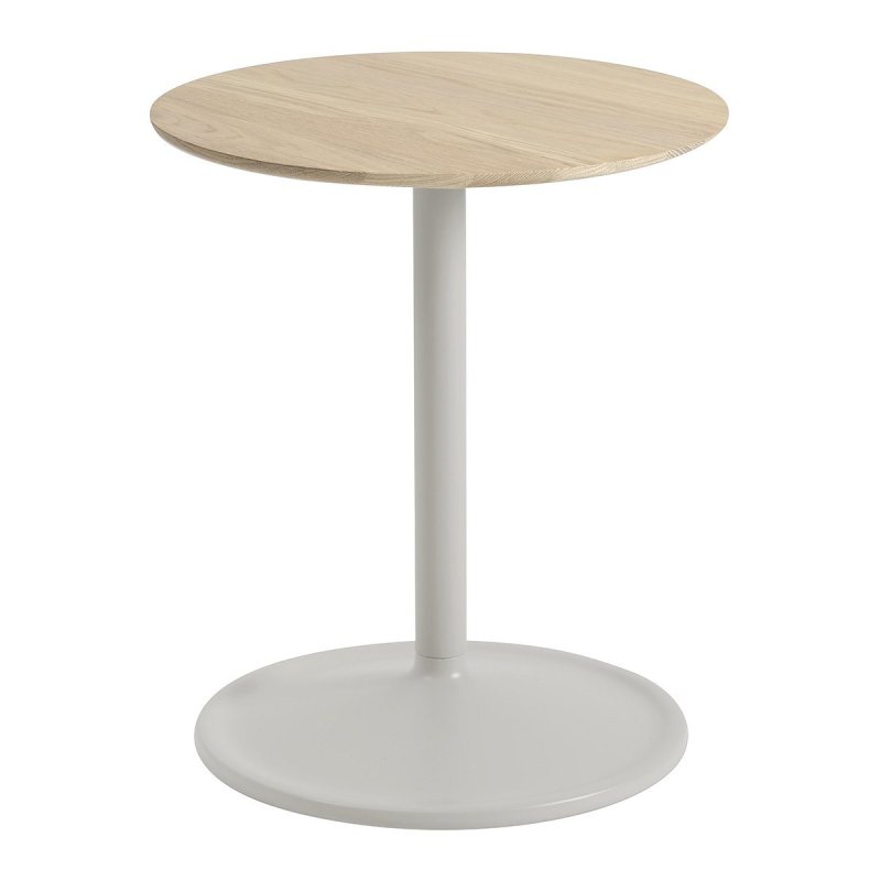 Soft Bijzettafel 41 - Eiken / Grijs