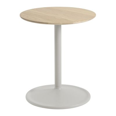 Soft Bijzettafel 41 - Eiken / Grijs
