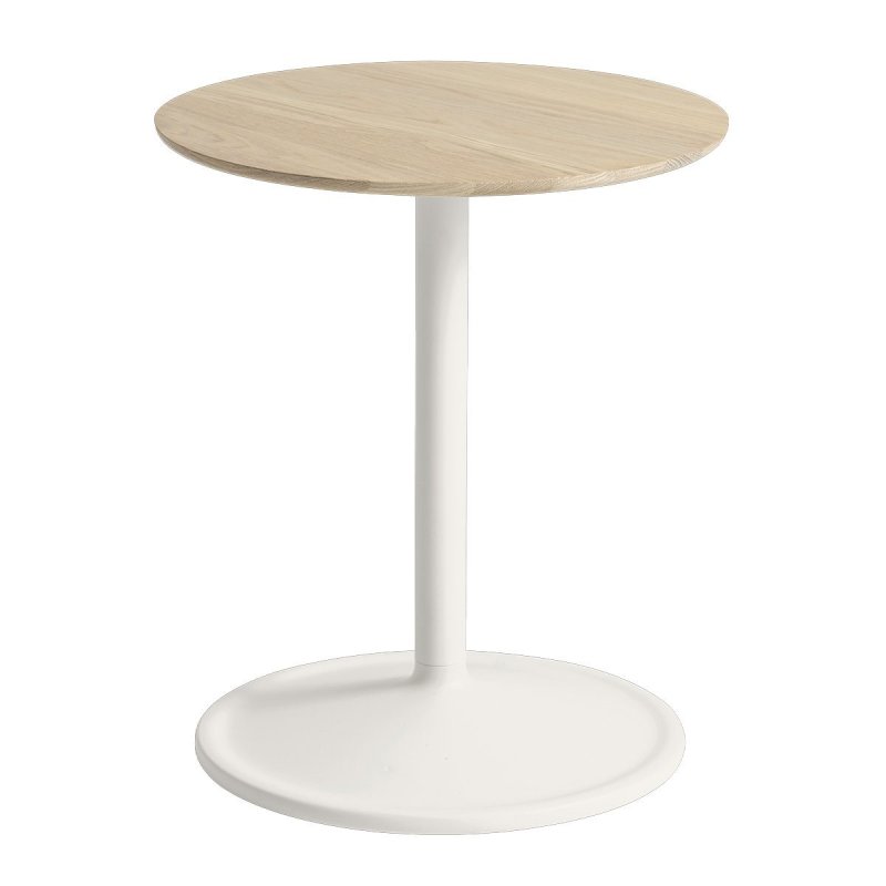 Soft Bijzettafel 41 - Eiken / Wit - Muuto Bruin