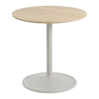 Soft Bijzettafel 48 - Eiken / Grijs
