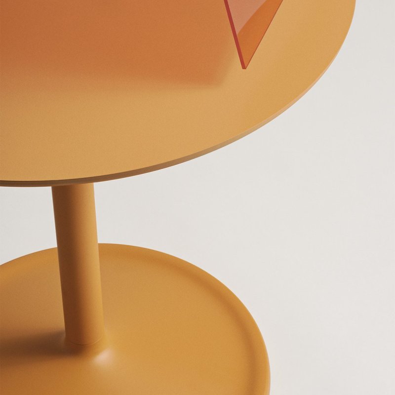 Soft Bijzettafel 48 - Oranje