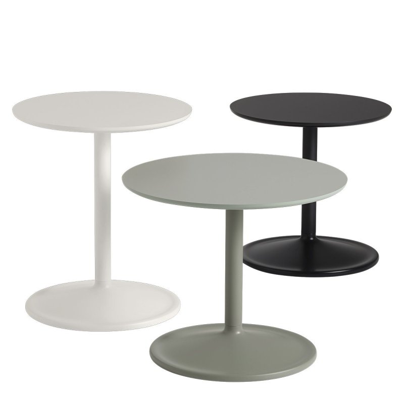 Soft Bijzettafel 48 - Zwart