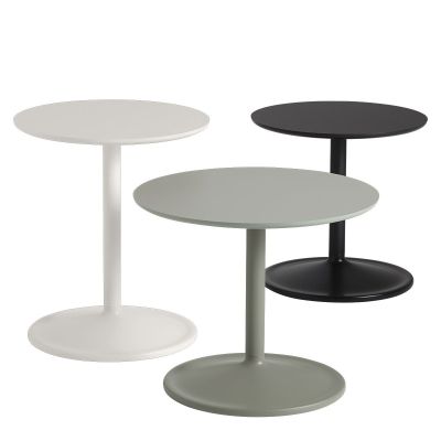 Soft Bijzettafel 48 - Zwart