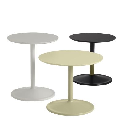 Soft Bijzettafel 48 - Zwart