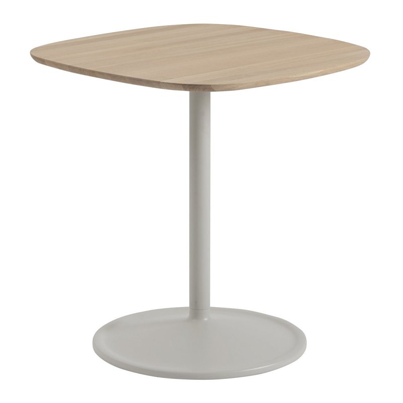 Soft Café Tafel - Muuto Bruin Aluminium