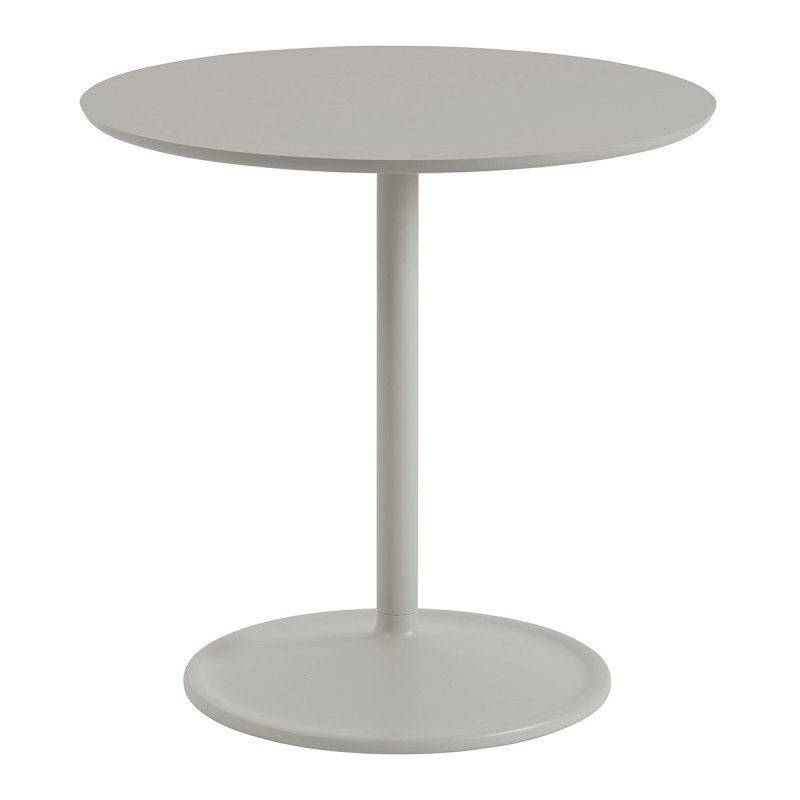 Soft Café Tafel - Muuto Grijs Aluminium