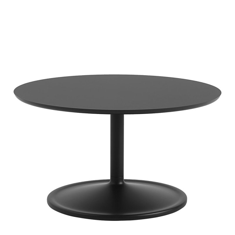 Soft Salontafel - Muuto Zwart Aluminium