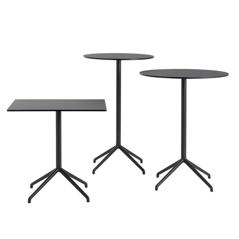 Still Café - Zwart / Zwart - Muuto Zwart Hout