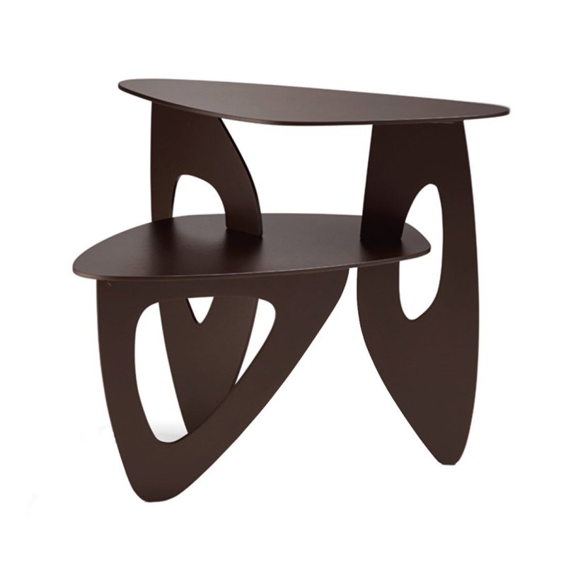 Tama Bijzettafel - Walter Knoll Bruin Metaal