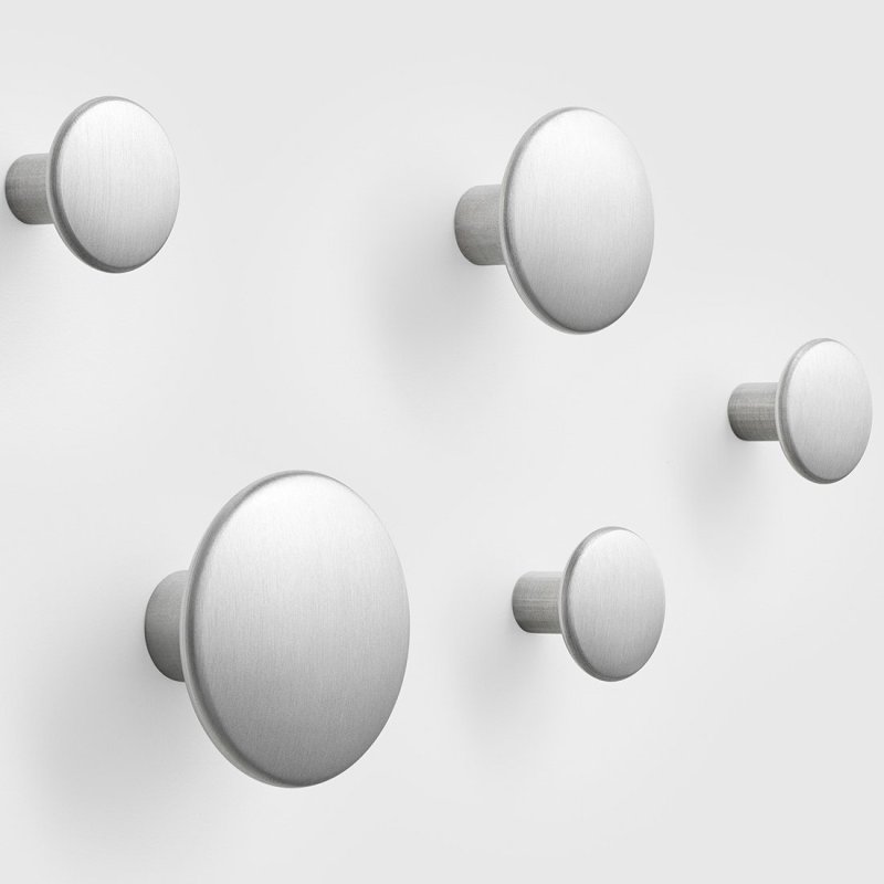 The Dots - Aluminium - Muuto Zilver Metaal