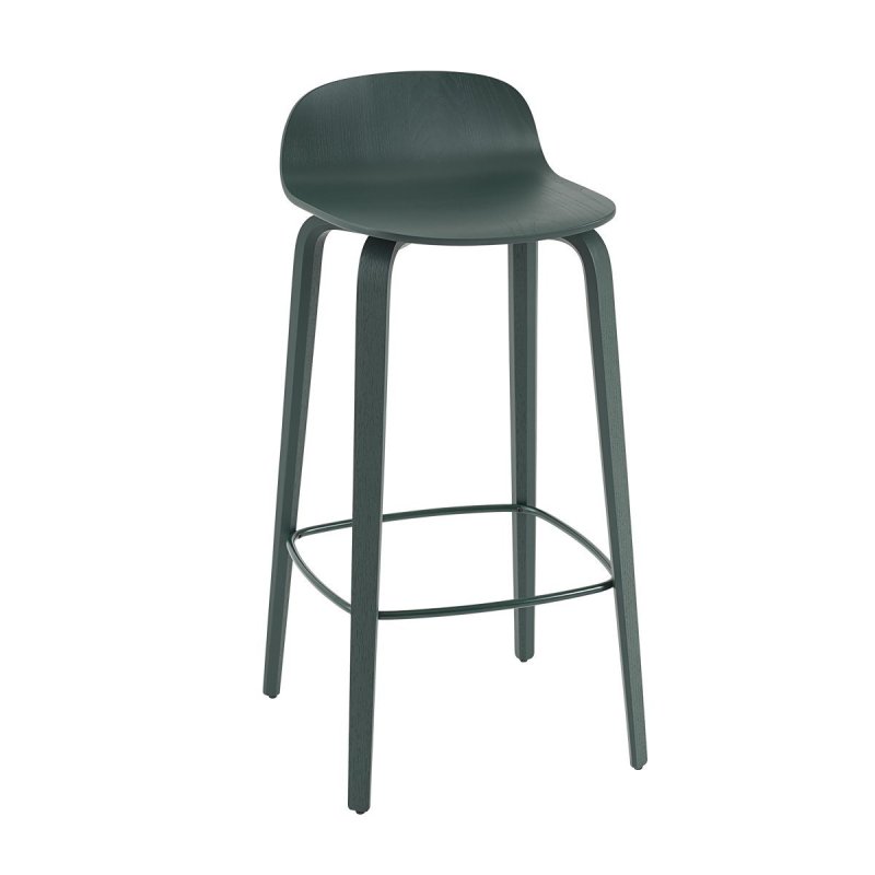 Visu Barkruk High - Muuto Groen Hout