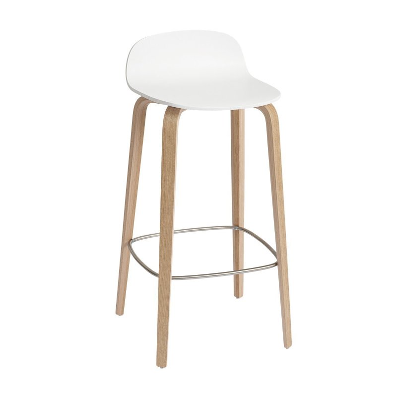 Visu Barkruk High - Muuto Wit Hout