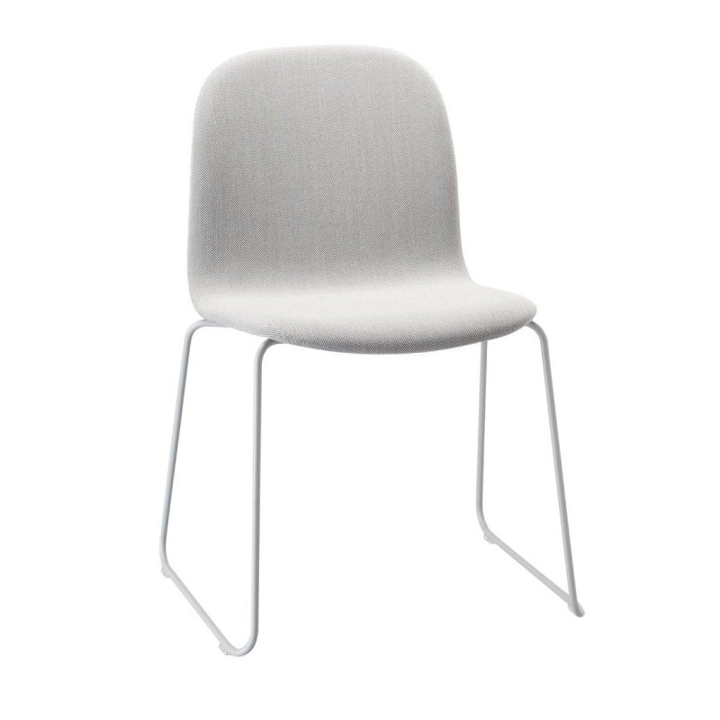 Visu Chair Sled - Muuto Grijs Stof