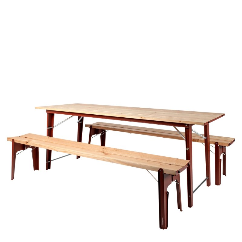Weltevree - Salut Beerset Oxide Red - Weltevree Rood