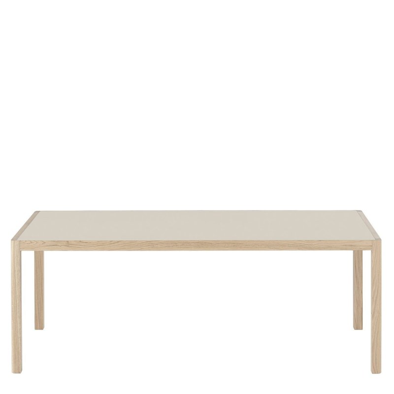 Workshop Eettafel - Eiken/Grijs - Muuto Grijs Hout