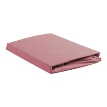 Ambiante Cotton Uni Hoeslaken 90 x 200 cm - Roze Beddengoed Roze Katoen