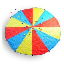 BS® Parachute Buitenspeelgoed Multicolor Nylon