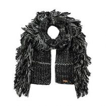 Barts Tempo Sjaal Fashion accessoires Zwart Textiel