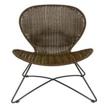 BePureHome Ole Fauteuil Tuinmeubels Bruin