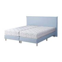 Bedmen City Boxspring 140 x 200 cm Slapen & beddengoed Blauw RVS