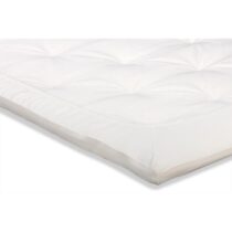 Beter Bed Select Hoeslaken Jersey topper - 100 x 200/210/220 cm Beddengoed Wit Katoen