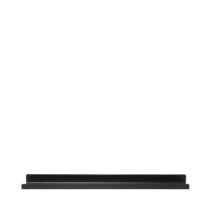 Blomus MODO wandplank 71 cm zwart Badkameraccessoires Zwart Edelstaal
