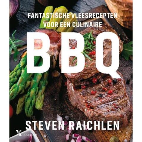 Boek - Fantastische vleesrecepten voor een culinaire bbq - Steven Barbecue accessoires