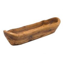 Bowls and Dishes Pure Olive Wood Broodmand XL Tafelpresentatie Bruin Hout