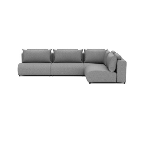 Bubalou Luxury loungeset corner 230x340 Steel Tuinmeubelen Grijs Gerecycled materiaal