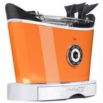 Bugatti Volo Toaster Keukenapparatuur Oranje RVS