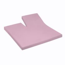Cinderella topper hoeslaken enkele split (tot 15cm) - Jersey - Beddengoed Roze Jersey
