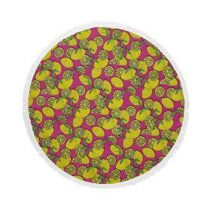 Covers & Co Lemons Roundie Badtextiel Multicolor Polyester