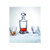 Crystalex Quadro Whiskyset 3 delig Glazen Transparant
