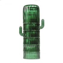 DOIY Saguaro Cactus Glazen Glasservies Groen Glas