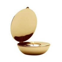 Design House Stockholm Shell Waxinelichthouder Woonaccessoires Goud