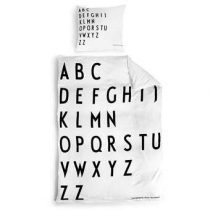 Design Letters Arne Jacobsen Dekbedovertrek 140 x 200 cm Slapen & beddengoed Wit Katoen