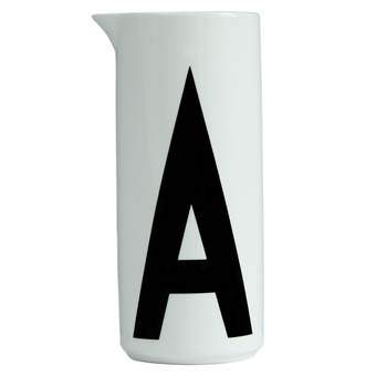 Design Letters Arne Jacobsen Kan Servies Wit Porselein