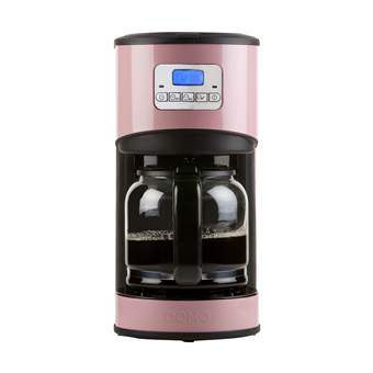 Domo DO477K Koffiezetapparaat Koffie Roze Glas