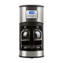 Domo DO479K Koffiezetapparaat Koffie Zilver Glas