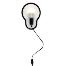 Droog Sticky Lamp Verlichting Zwart Kunststof