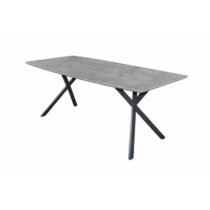 Duverger Cosy - Eettafel 190 - ovaal - betonlook - grijs - 190x90x76cm Tafels Grijs
