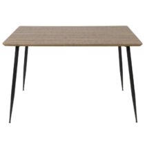 Duverger Straight - Eettafel - L120cm - MDF blad - 3D eiken bruin - Tafels Bruin