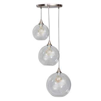 ETH Calvello Trio Hanglamp Verlichting Transparant Glas