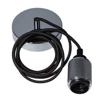 ETH Piston Hanglamp Verlichting Zilver Metaal